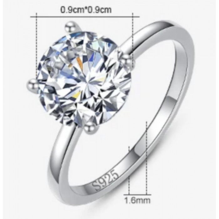 Eve bague Solitaire femme