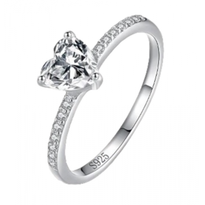 Giulia bague cœur pour  femme