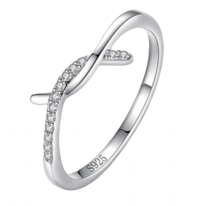 Bague Alliance croisée