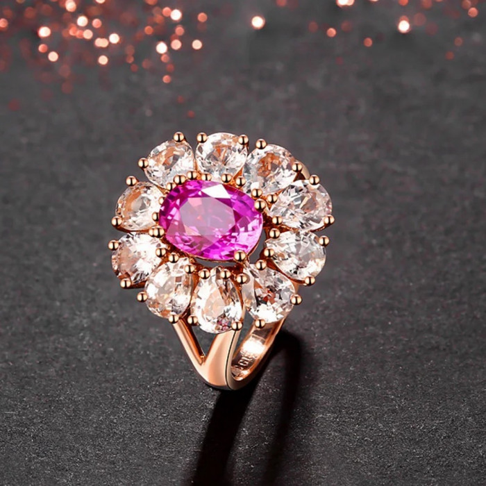 CELESTY Bague en argent