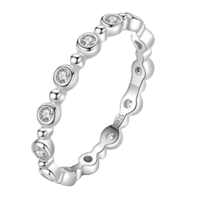 Coline Bague alliance en argent