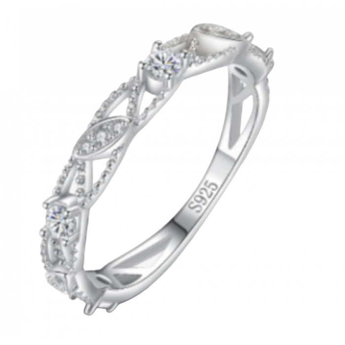 Astrid Bague alliance en argent