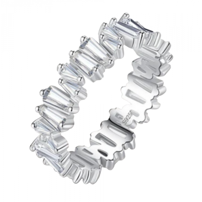 Inaya Bague alliance en argent