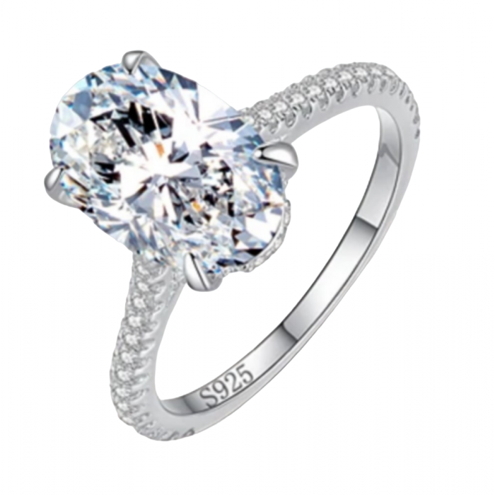 Kelly Bague solitaire en argent