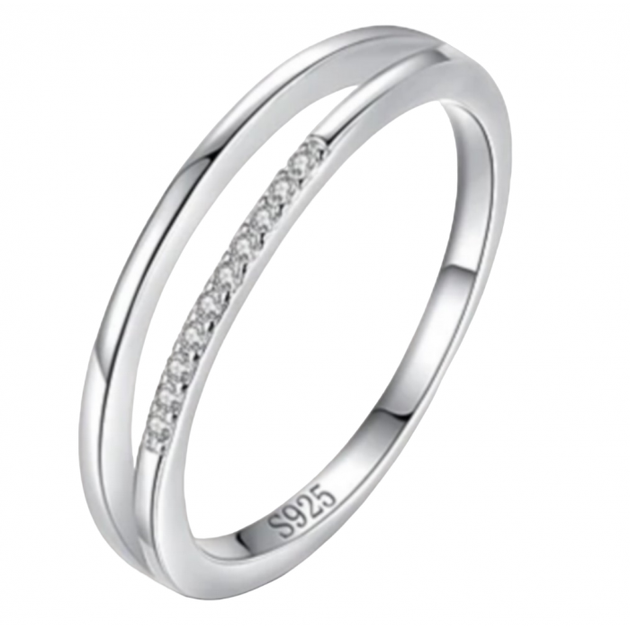 Marianne Bague alliance en argent