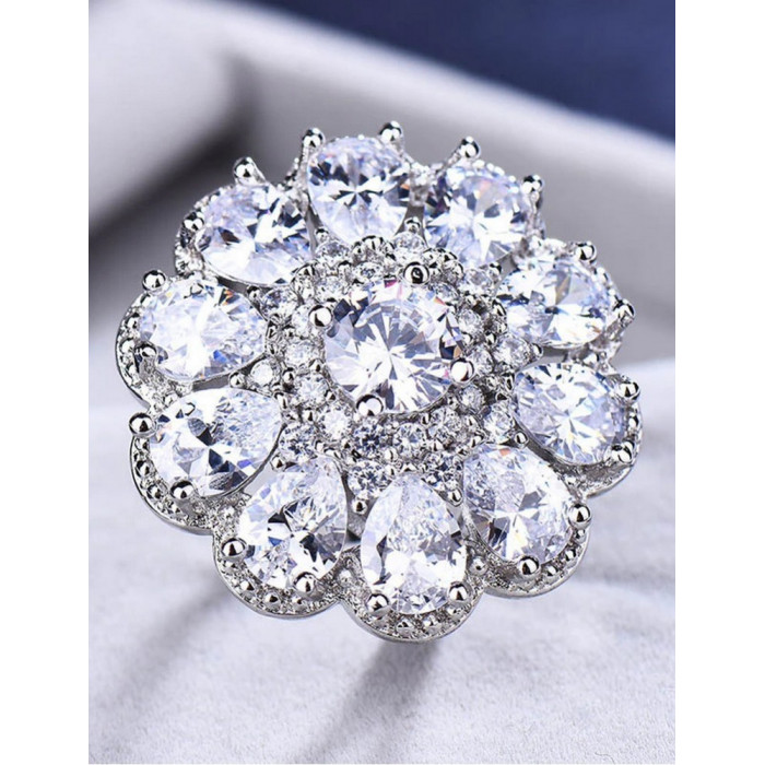 MARTINA Bague Femme en Argent