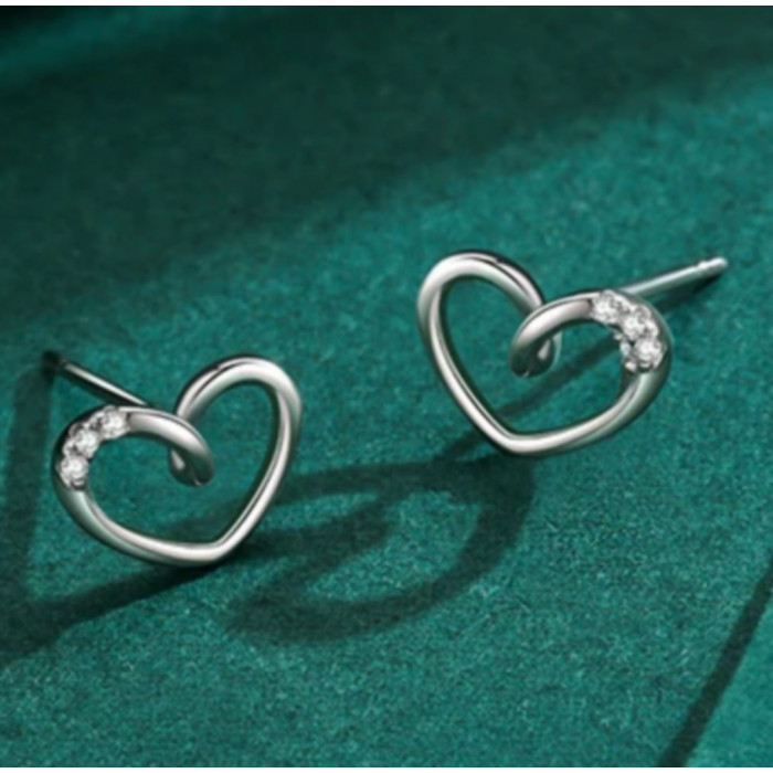 Fatim Boucles d'oreilles cœur
