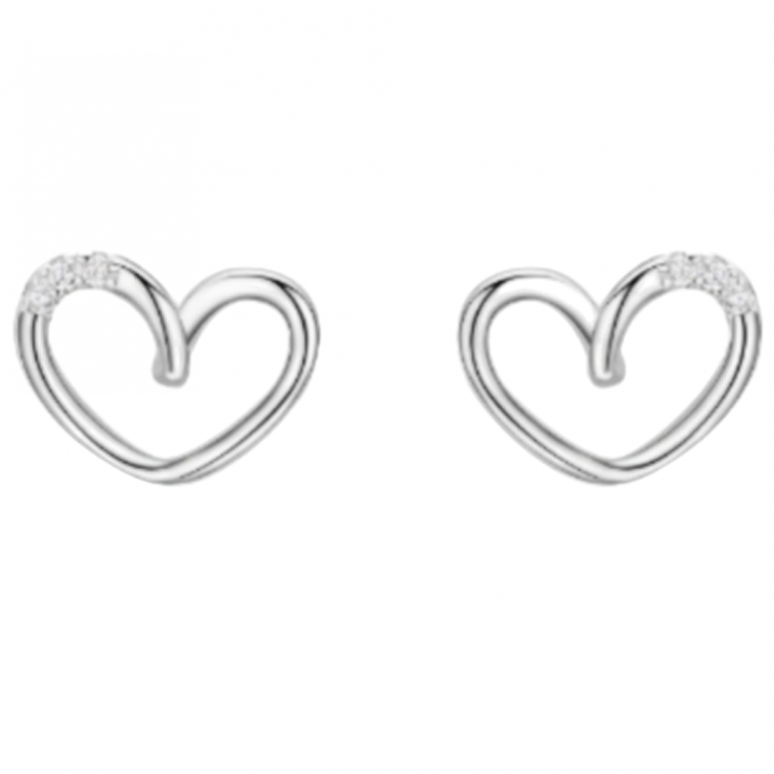 Fatim Boucles d'oreilles cœur