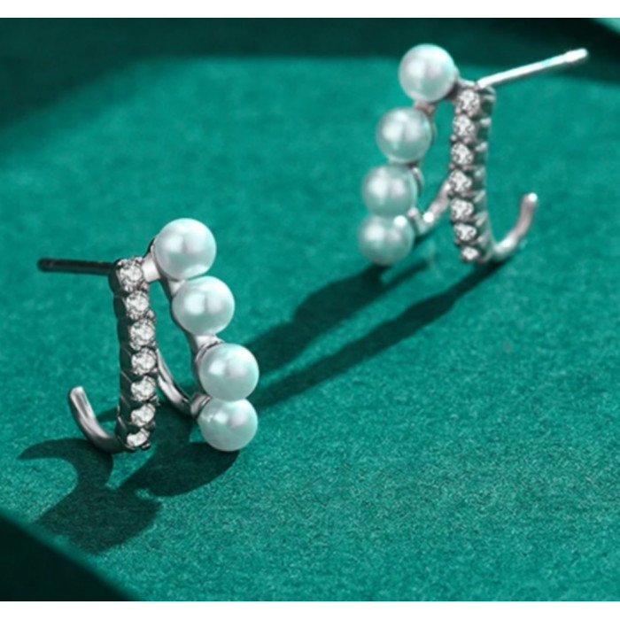 Haya Boucles d'oreilles perles