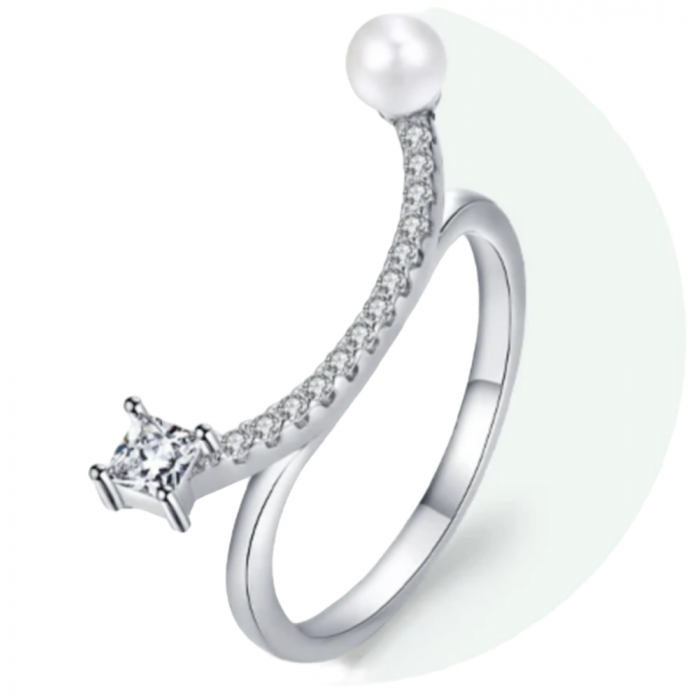 Rokia  Bague perles