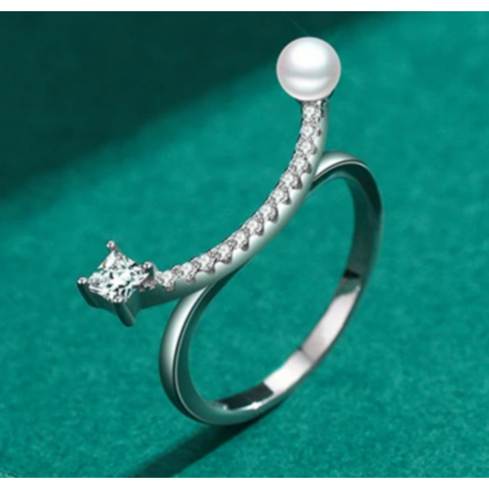 Rokia  Bague perles