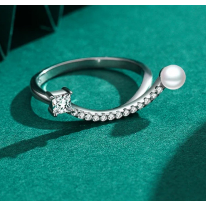 Rokia  Bague perles