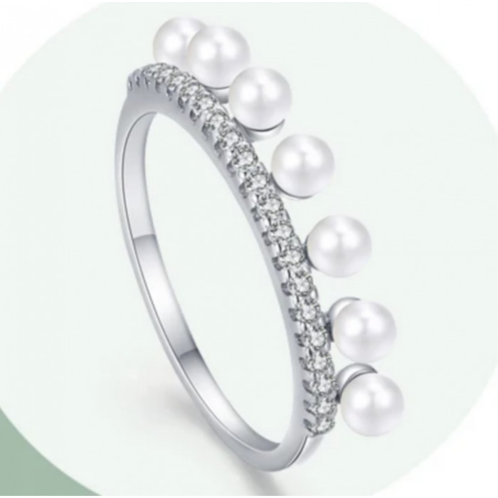 Divine  Bague perles