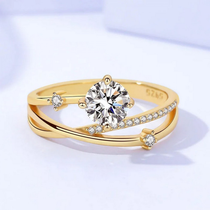 Manuela Bague Moissanite