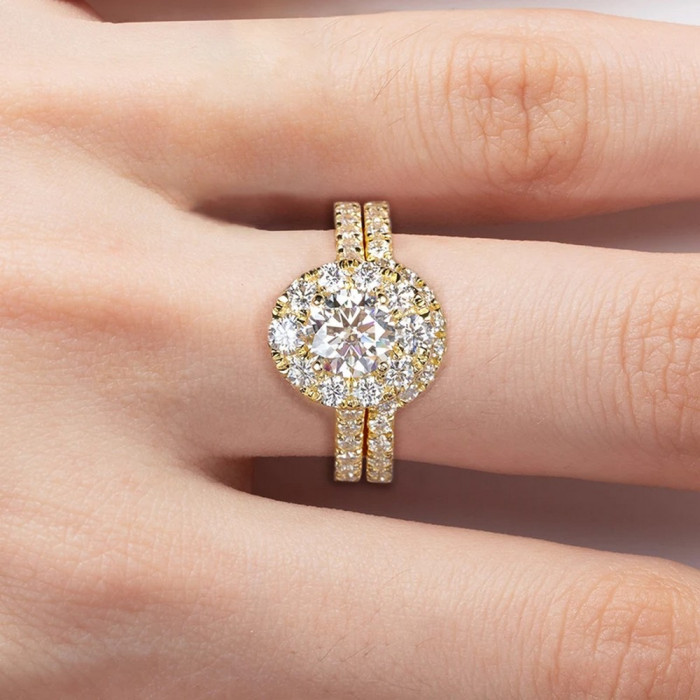 Louanne Bague Moissanite