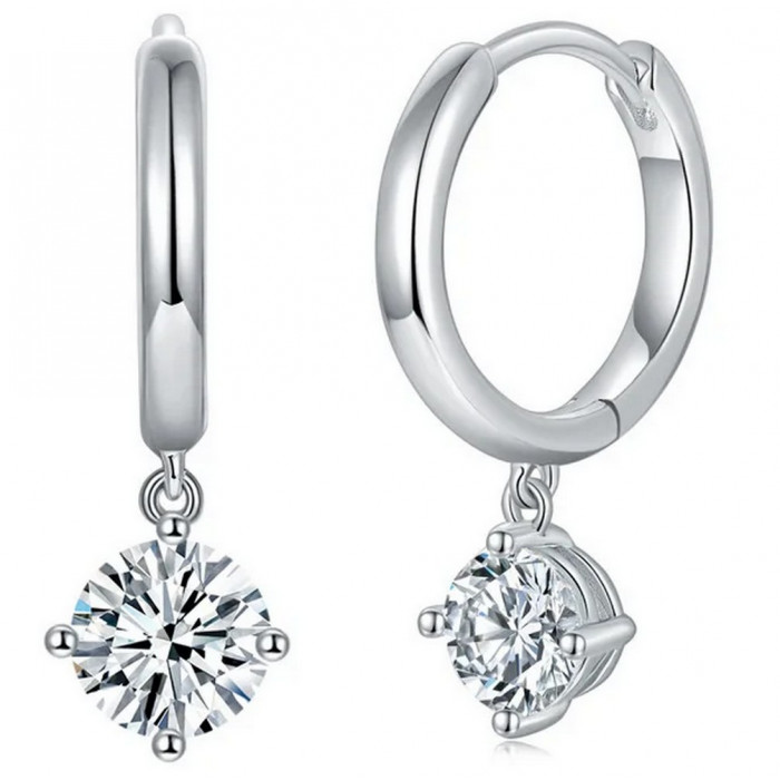Carmela Boucles d'oreilles Moissanites