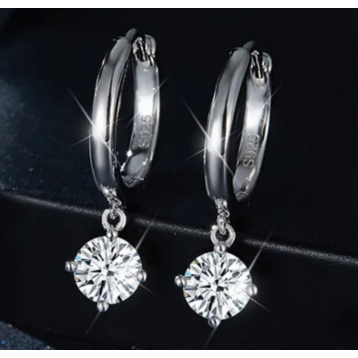 Carmela Boucles d'oreilles Moissanites