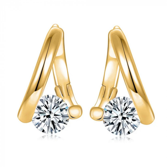 Joëlle Boucles d'oreilles Moissanites
