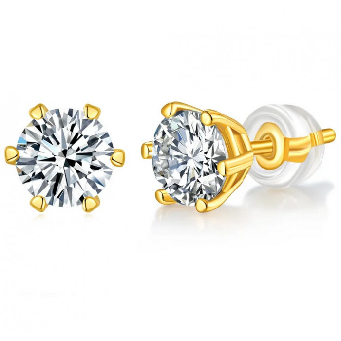 Annick Boucles d'oreilles Moissanites