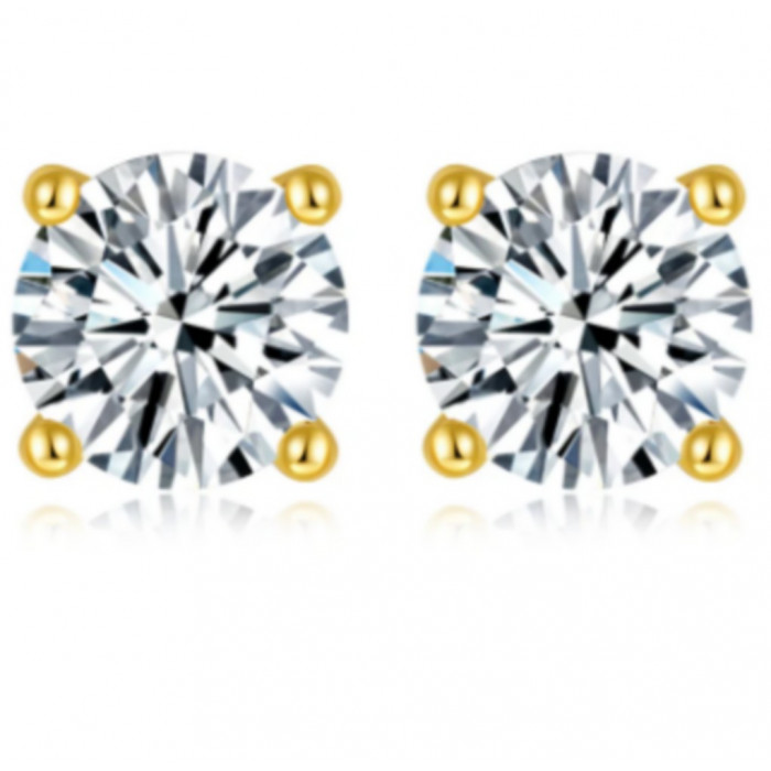 Mariette Boucles d'oreilles Moissanites