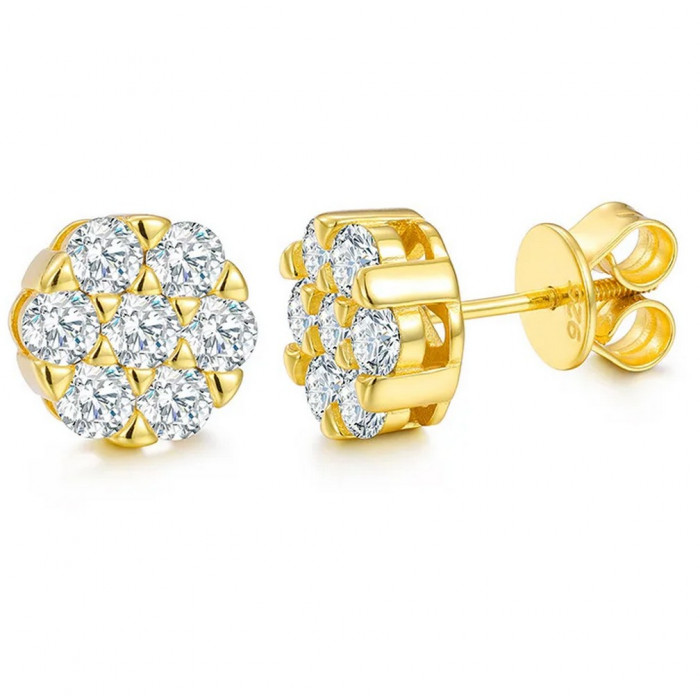 Janine Boucles d'oreilles Moissanites