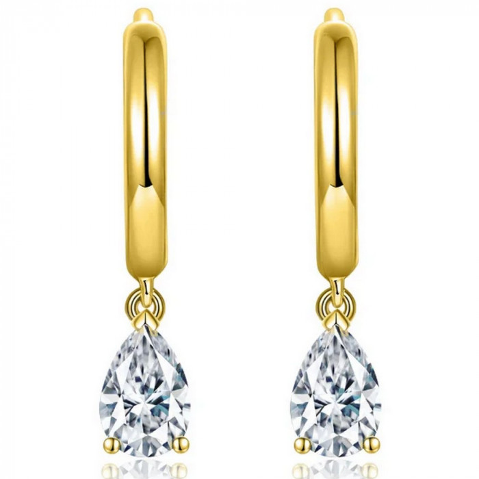 Elyna Boucles d'oreilles Moissanites