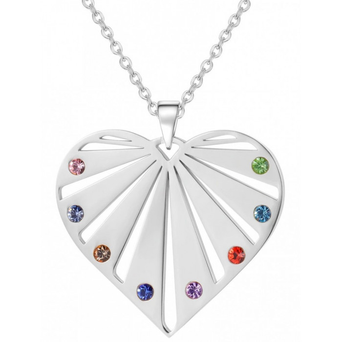 Pendentif cœur personnalisable pour femme