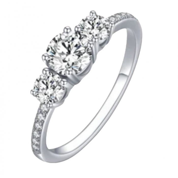 Carole Bague en argent