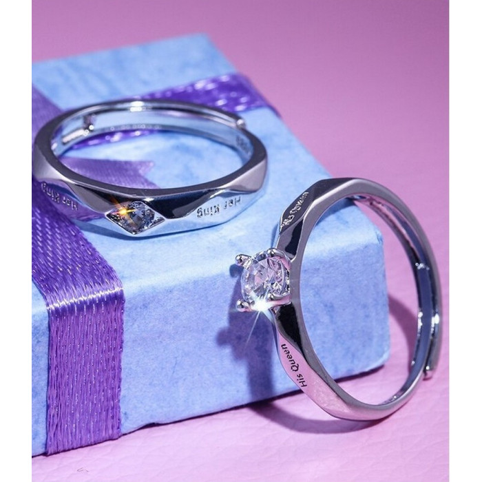Couple de Bague pour Homme et Femme