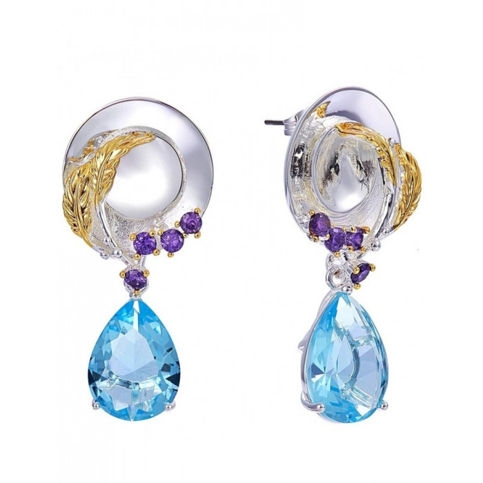 ERIKA Boucles d'oreilles Tungstène