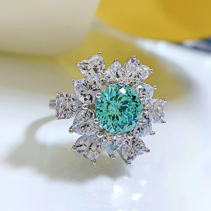 Claudia Bague Tourmaline en argent