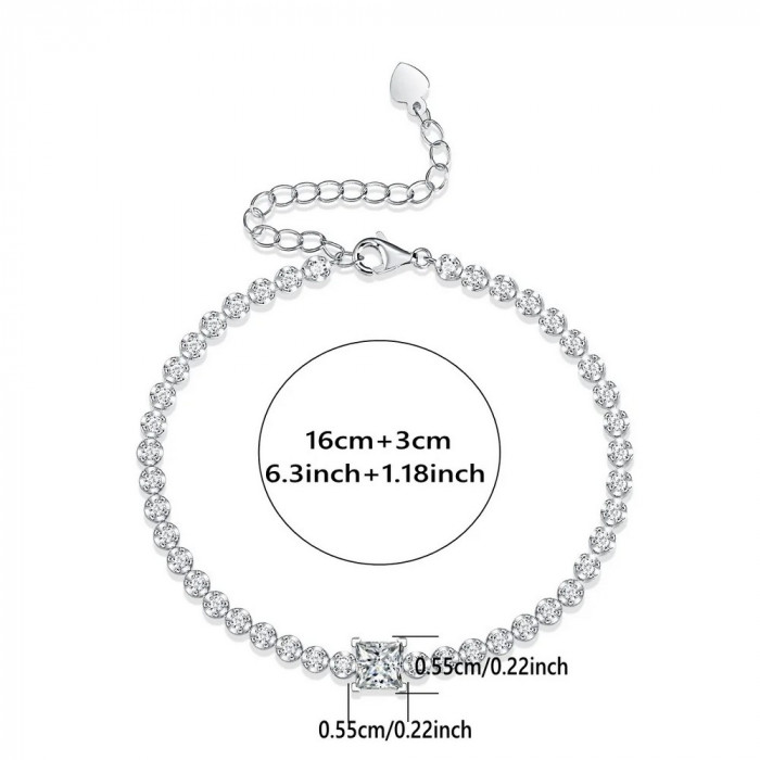 Keya Bracelet Moissanite