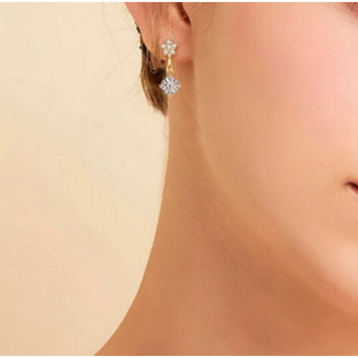 Riya Boucles d'oreilles Moissanites