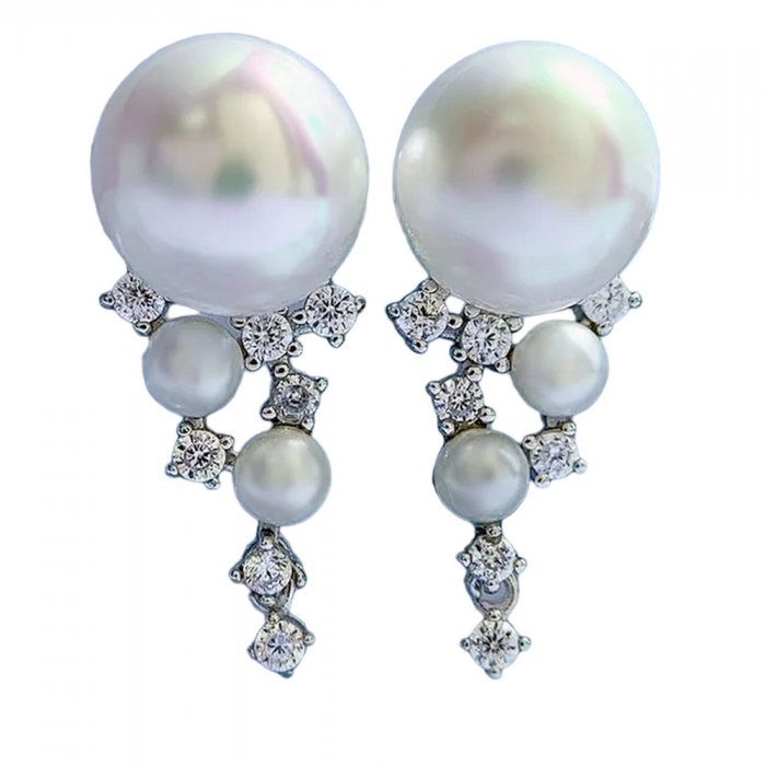 Mireille Boucles d'oreilles perles