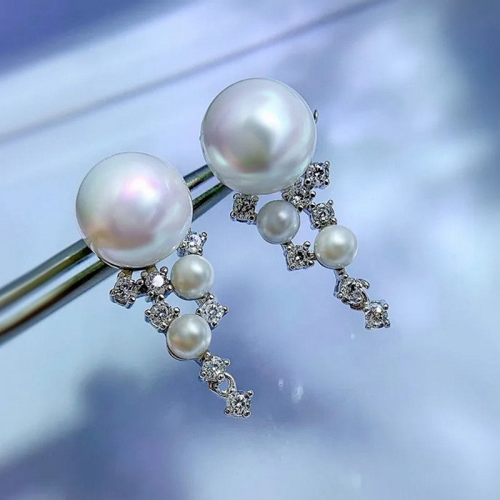 Mireille Boucles d'oreilles perles