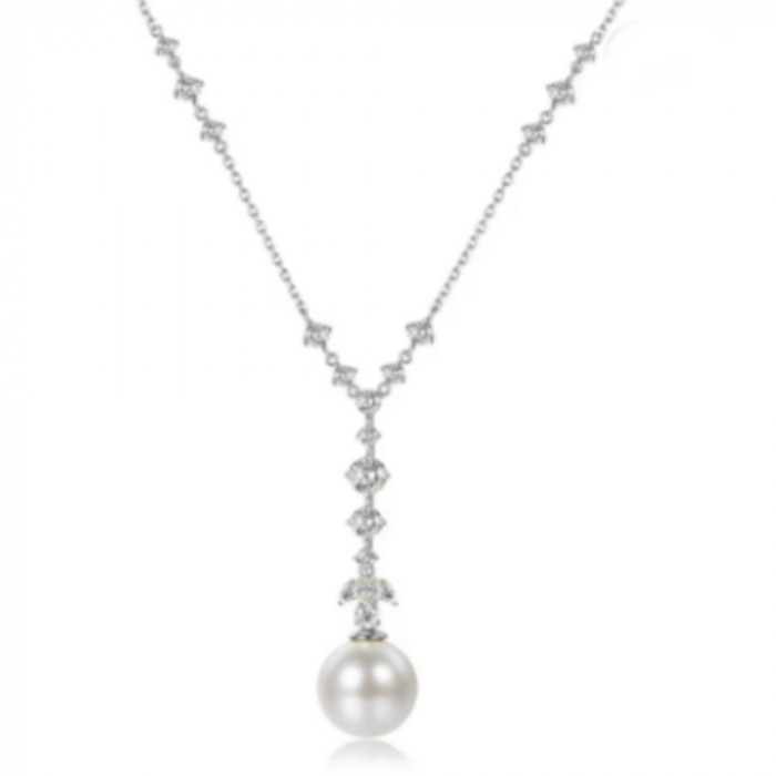 Fanny Pendentif en argent et perle