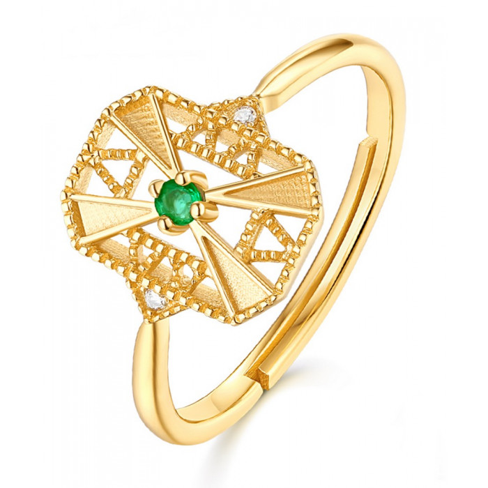 LEONA Bague en plaqué or