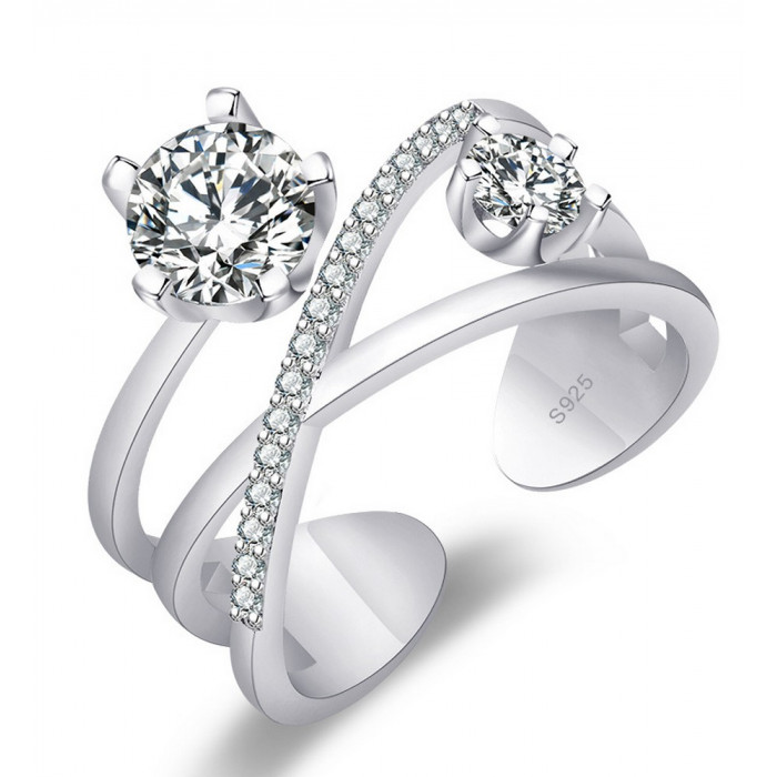 NEELA Bague femme en Argent