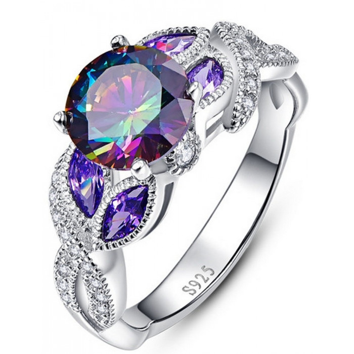 EVELINE Bague femme en Argent 925