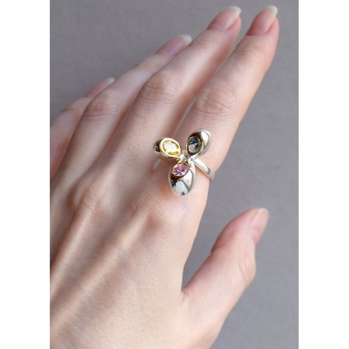 MONICA Bague femme en Argent