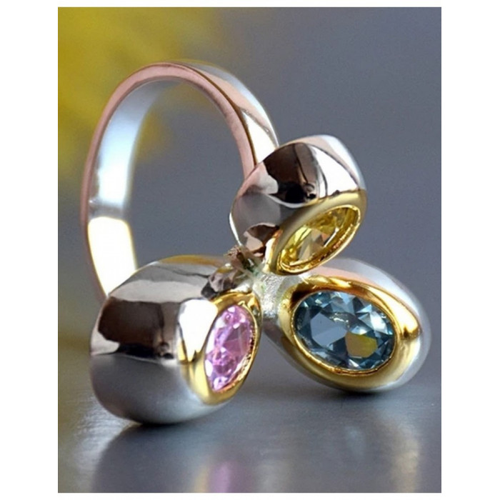 MONICA Bague femme en Argent
