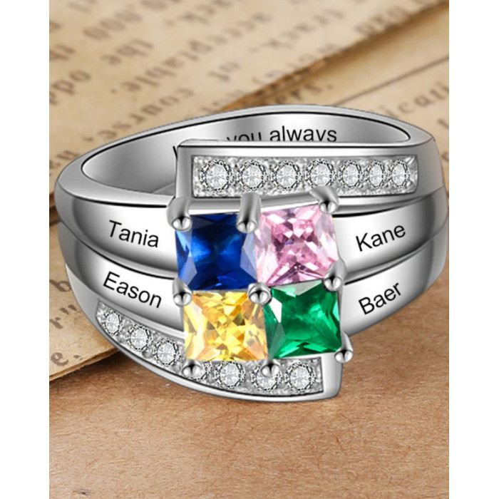 ANNICK Bague Personnalisable