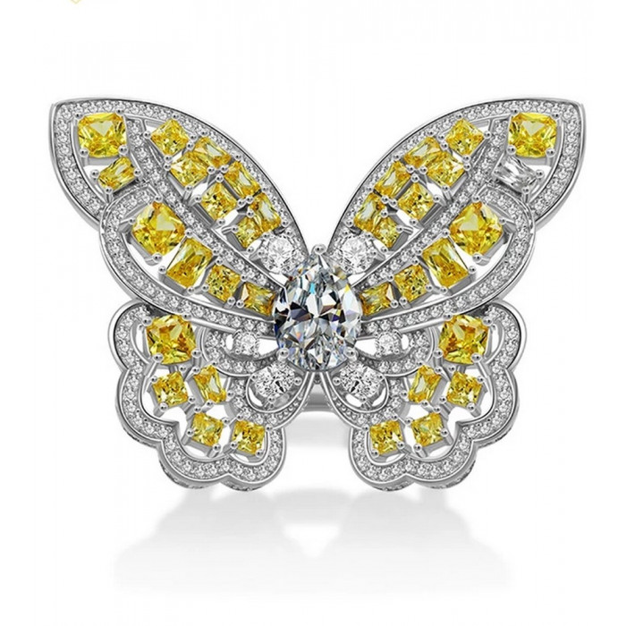 OPHELIE Bague papillon femme