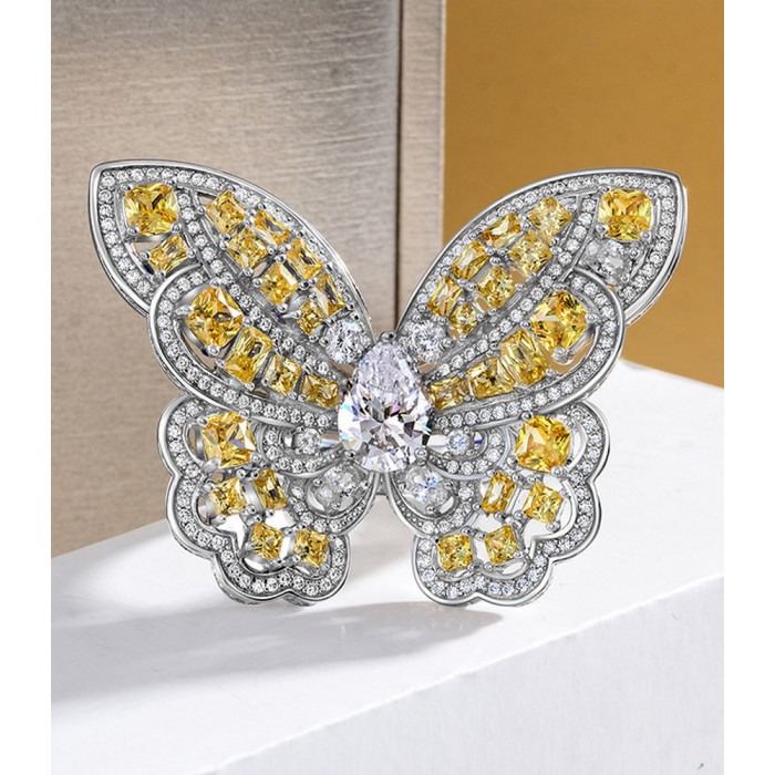 OPHELIE Bague papillon femme
