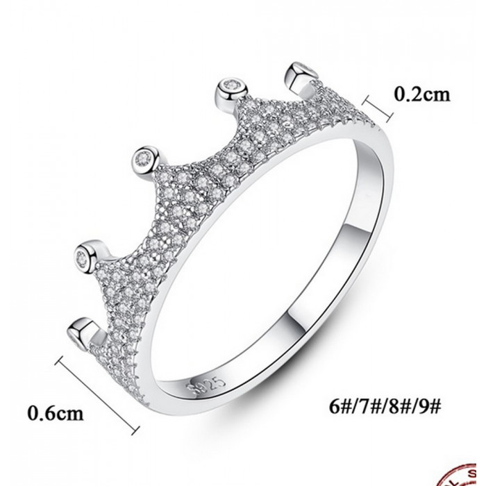 HELLA Bague couronne femme