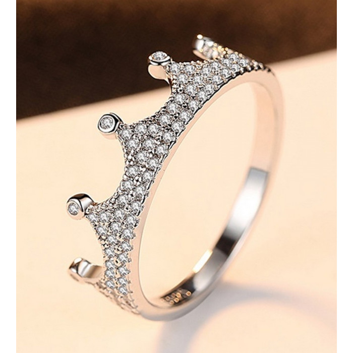 HELLA Bague couronne femme