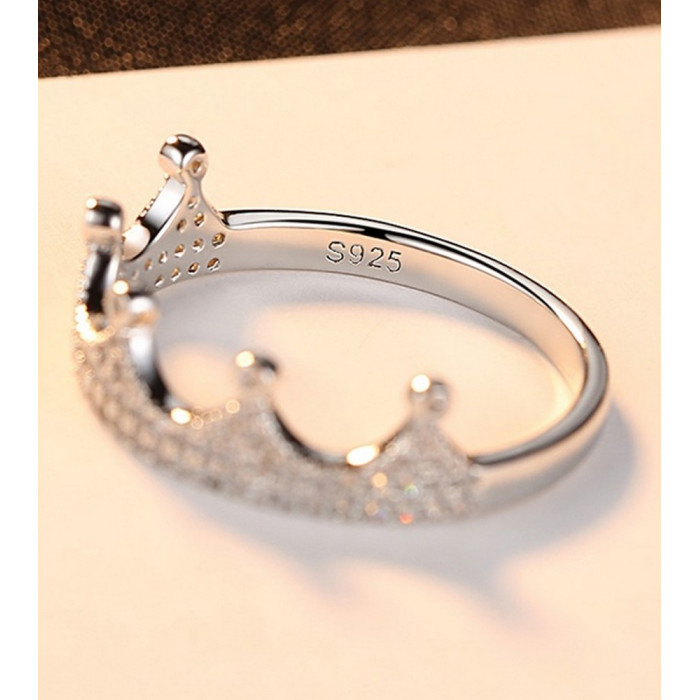 HELLA Bague couronne femme