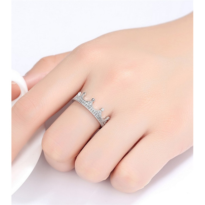 HELLA Bague couronne femme