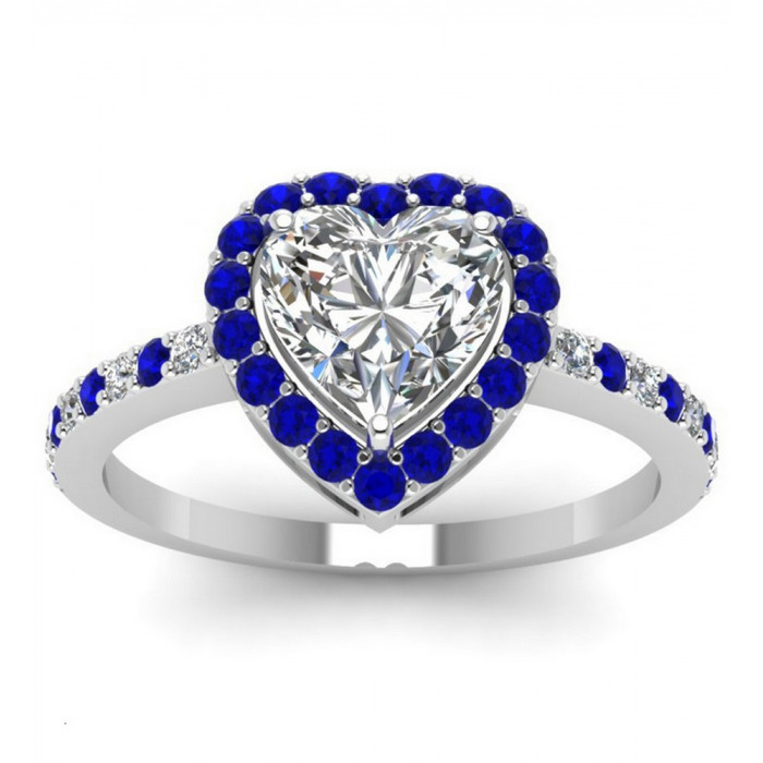 ELVIRE Bague Cœur femme