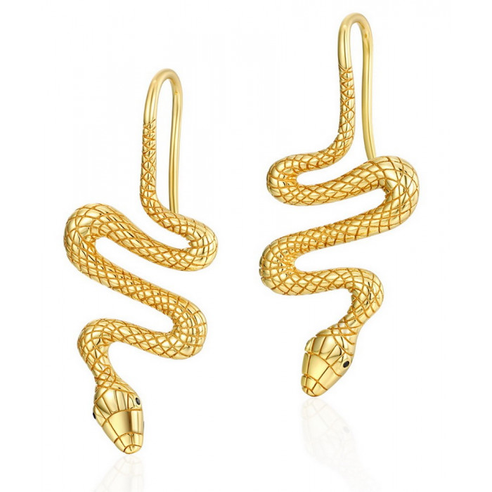 Boucles d'oreilles Serpent...